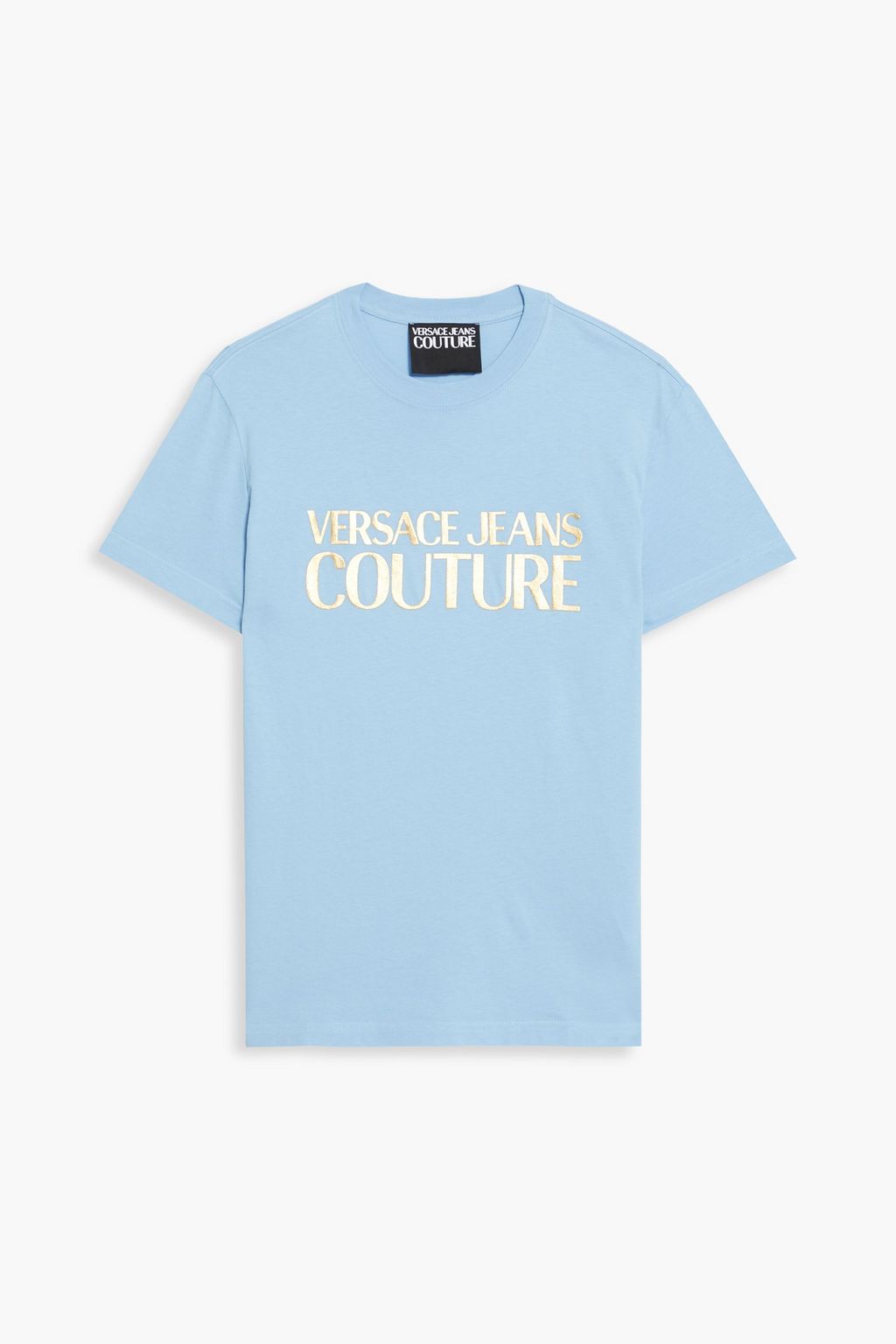 Printed cotton-jersey T-shirt 