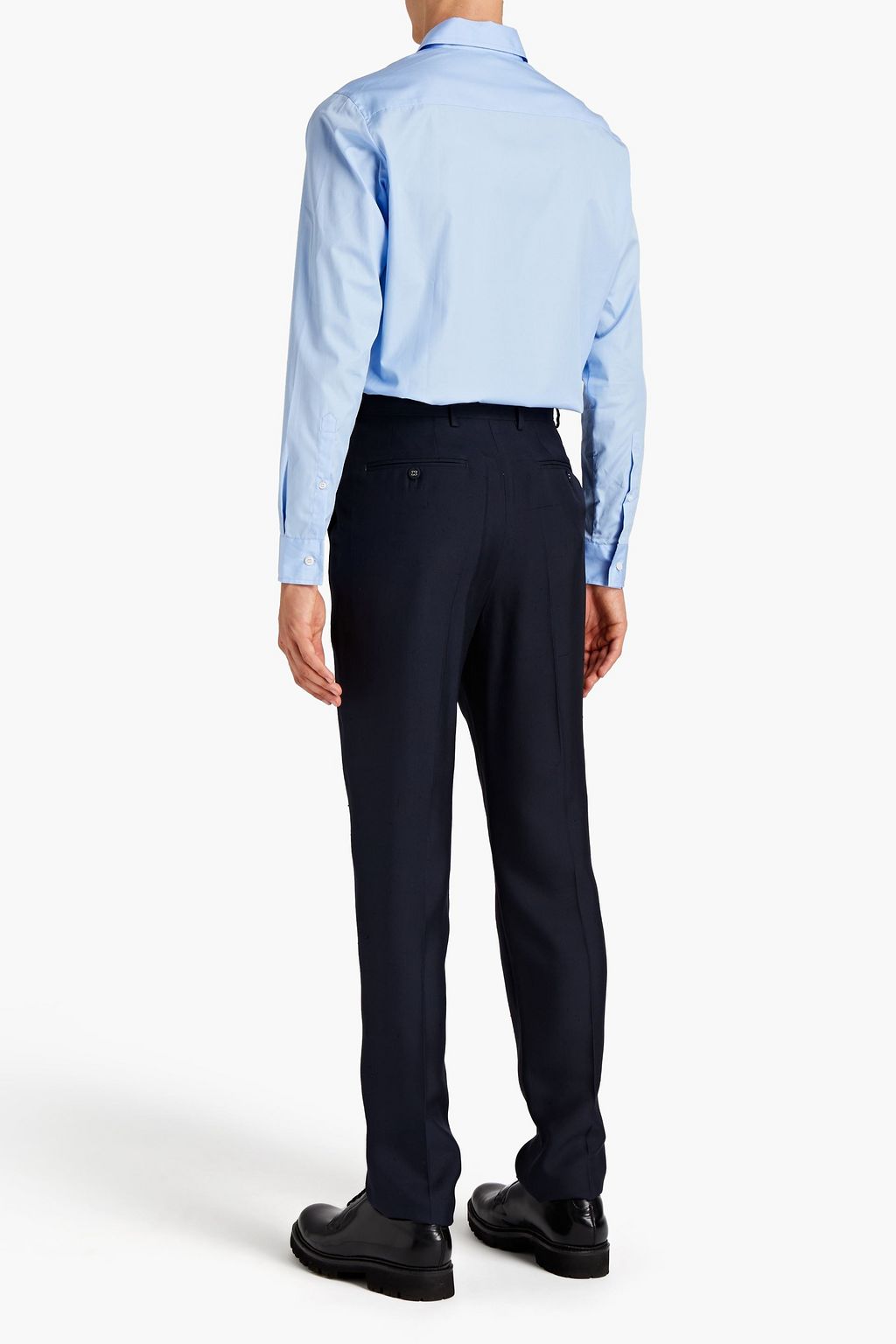 DUNHILL Linen-gauze shirt