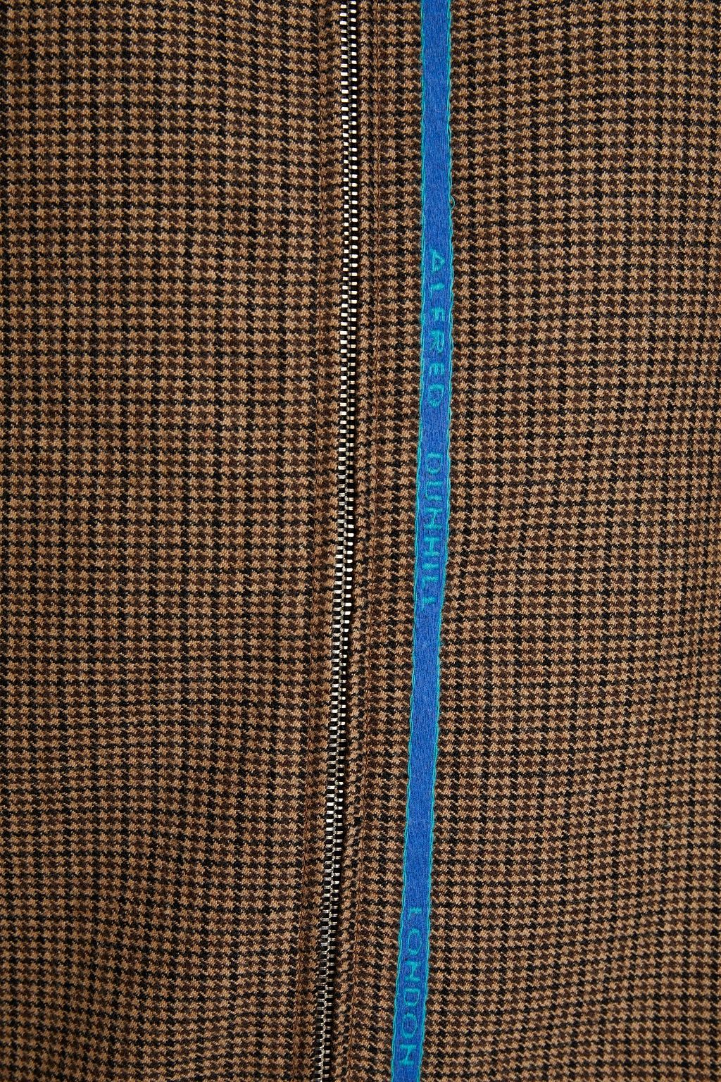 DUNHILL Houndstooth wool bomber jacket