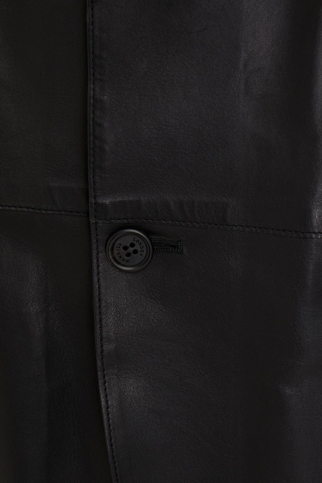 DUNHILL Leather blazer