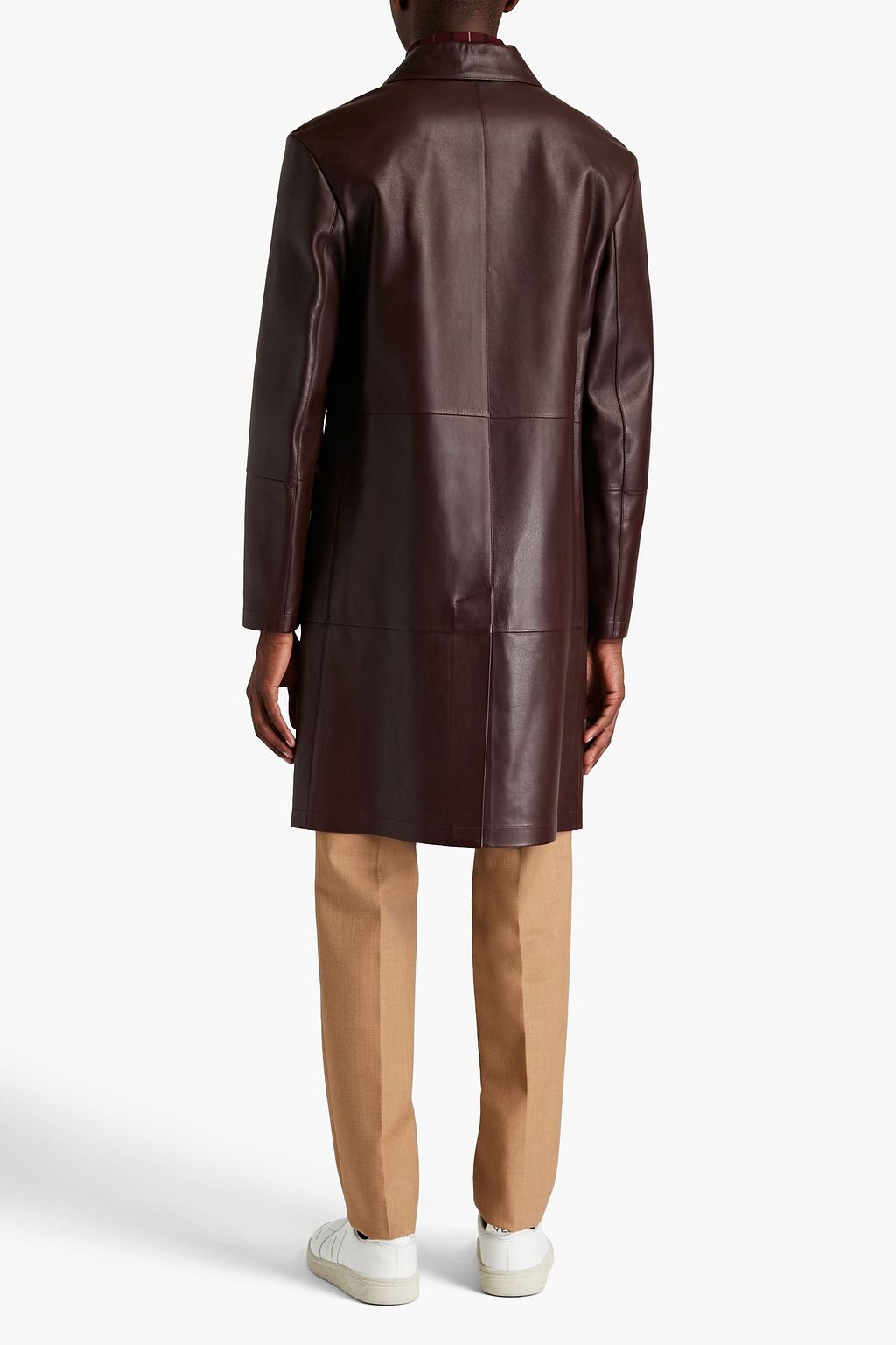 DUNHILL Leather coat