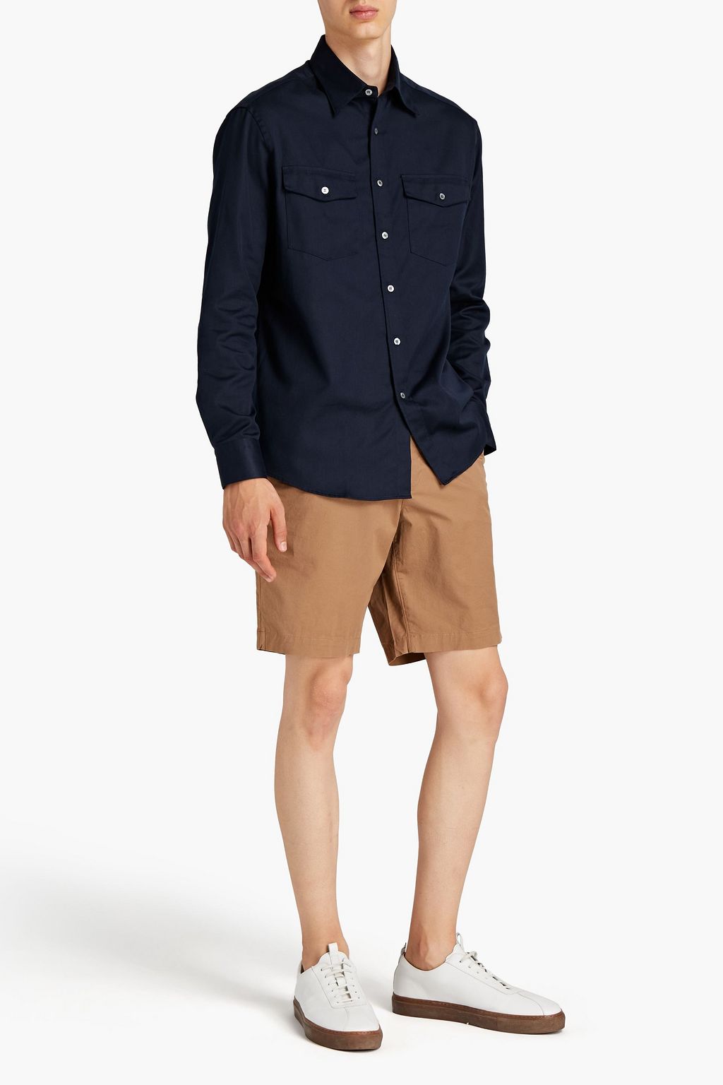 DUNHILL Cotton Oxford shirt