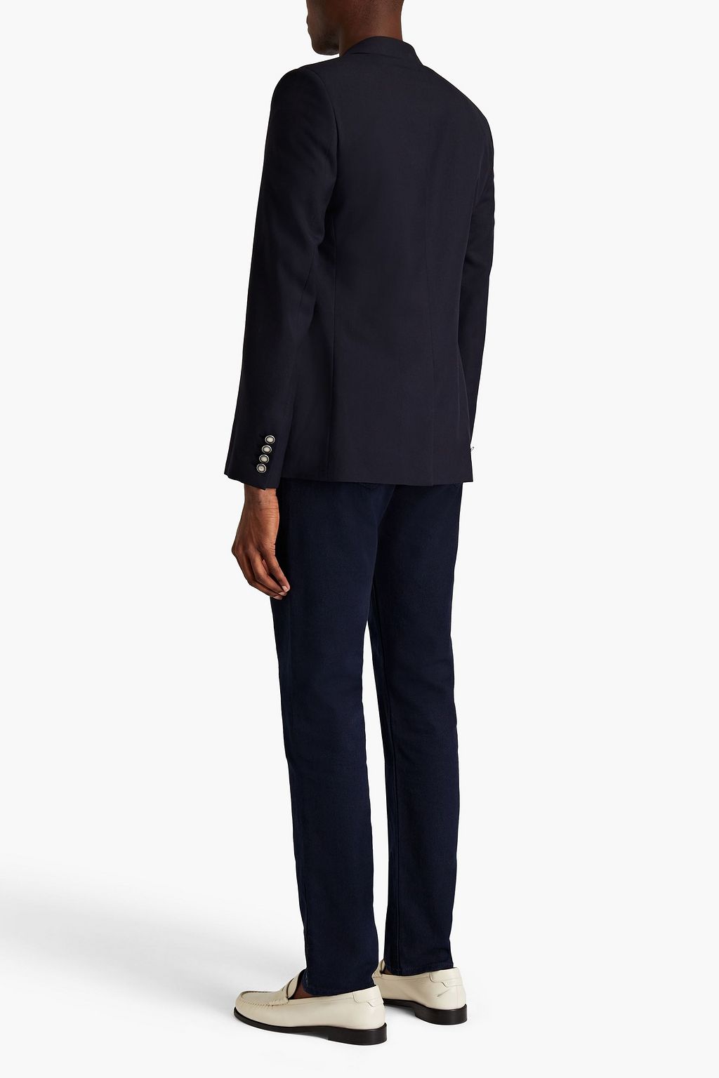 SAINT LAURENT Wool-twill blazer