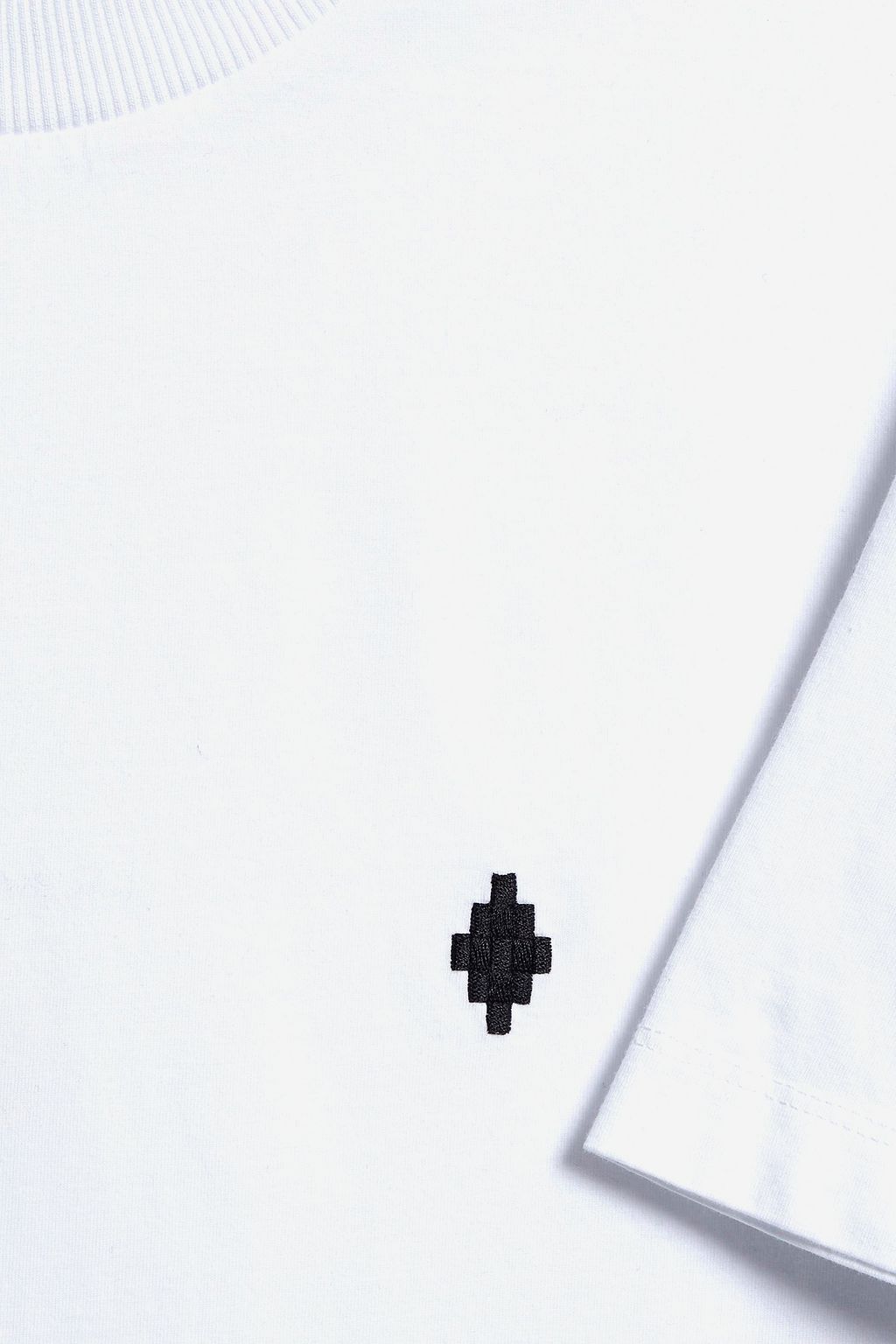 MARCELO BURLON Logo-embroidered cotton-jersey T-shirt