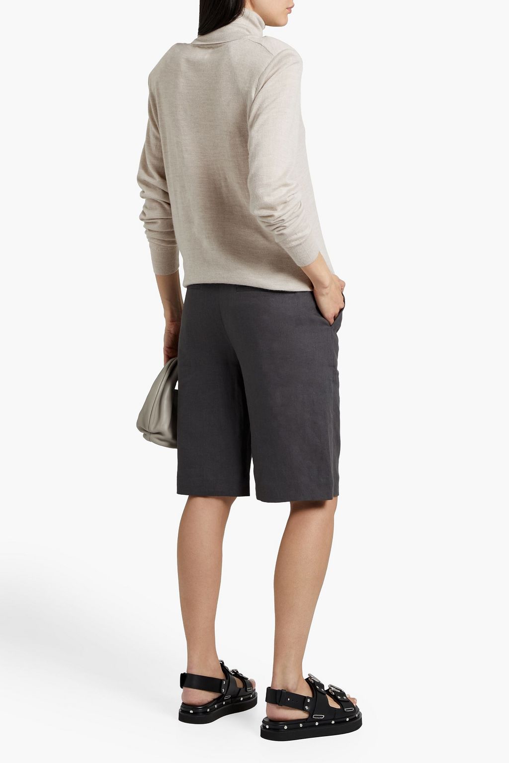LOULOU STUDIO Lobos wool and cashmere-blend turtleneck sweater
