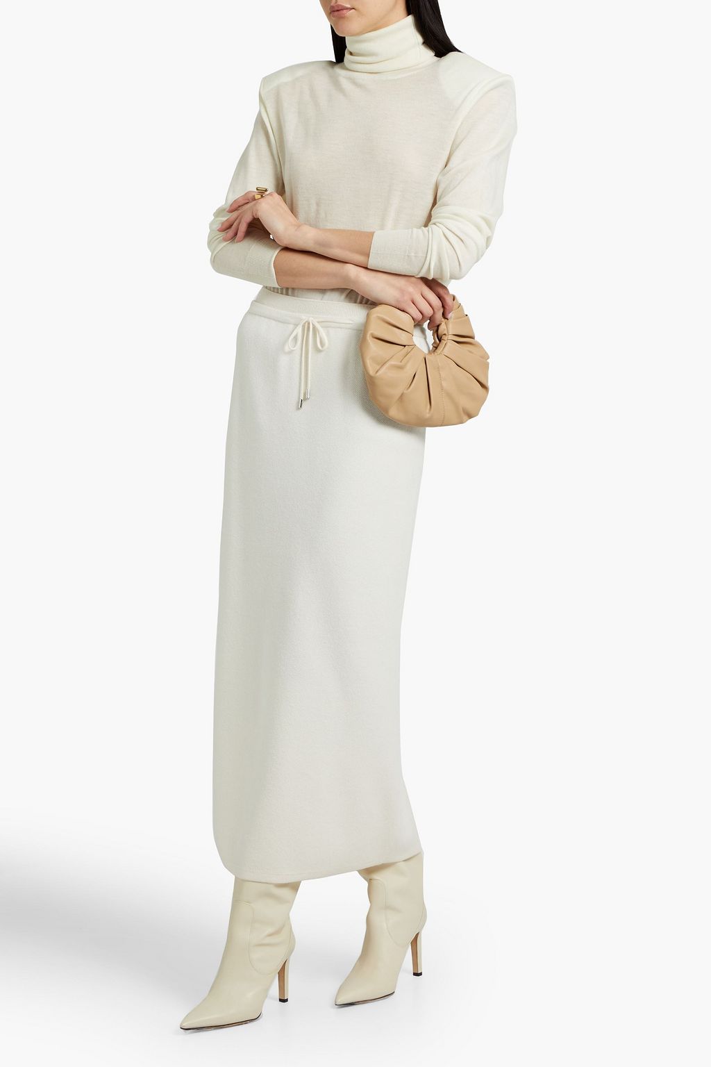 LOULOU STUDIO Lobos wool and cashmere-blend turtleneck sweater