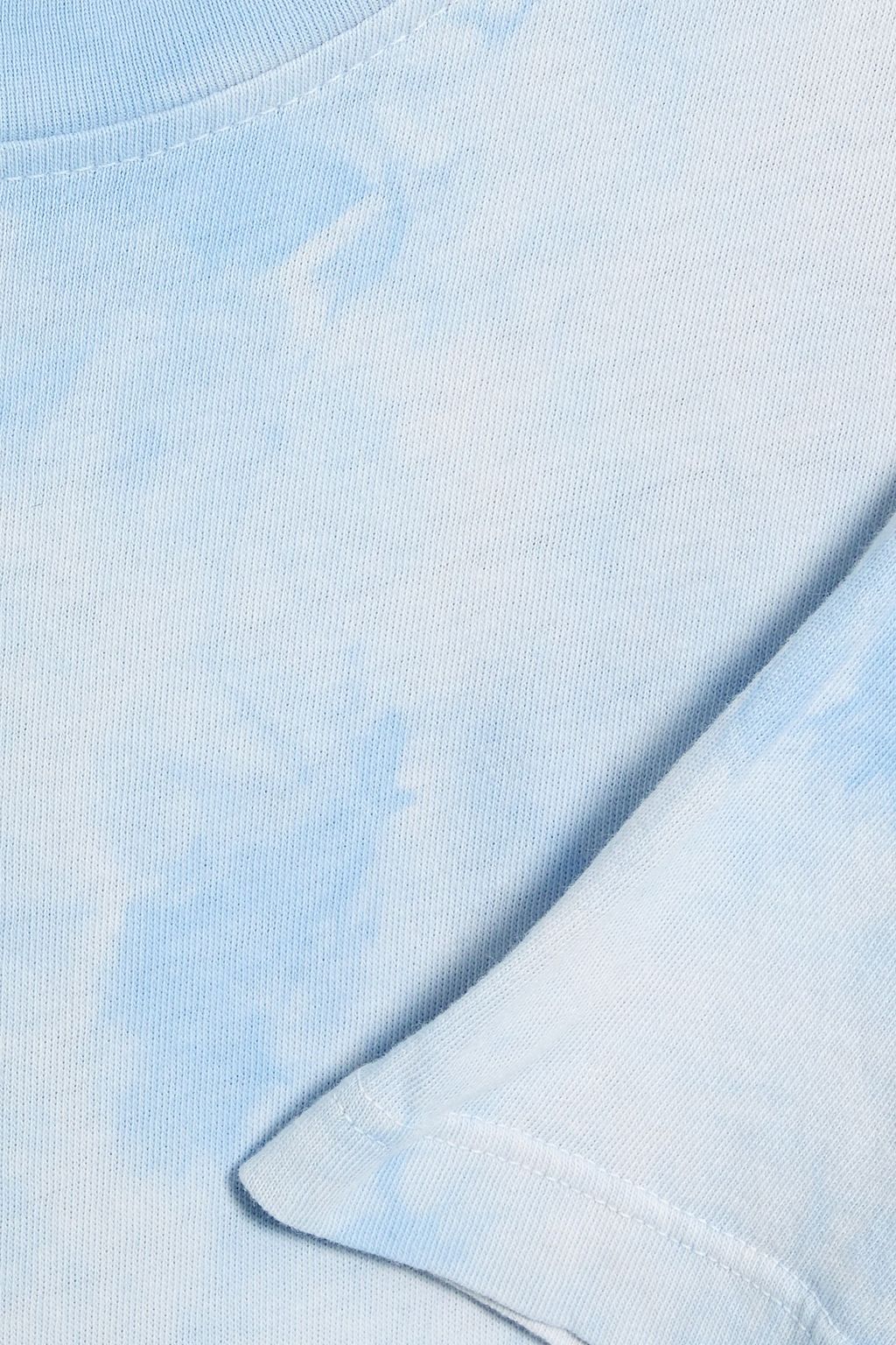 RAQUEL ALLEGRA Tie-dyed cotton-jersey T-shirt