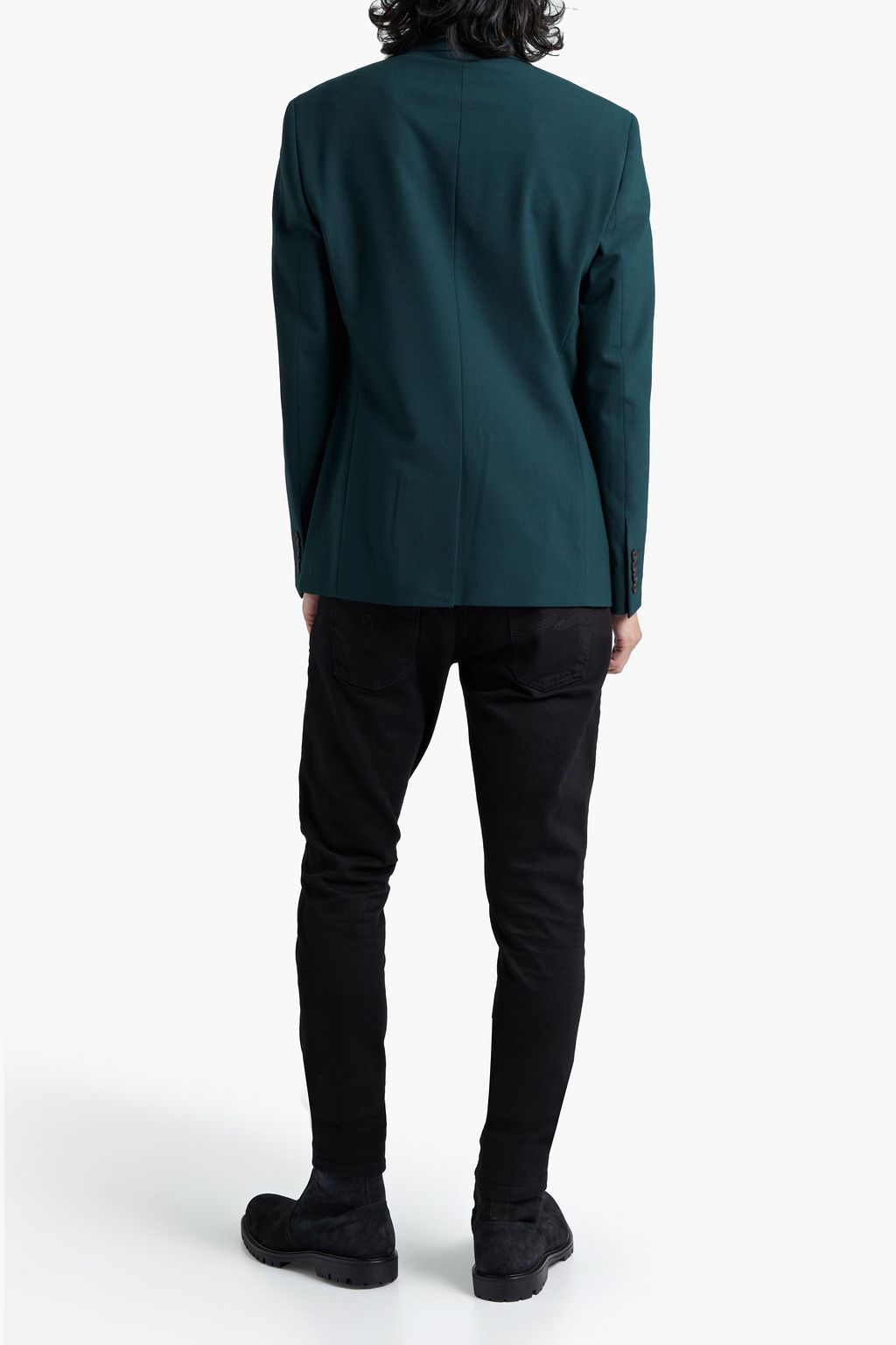 SANDRO Crepe suit jacket