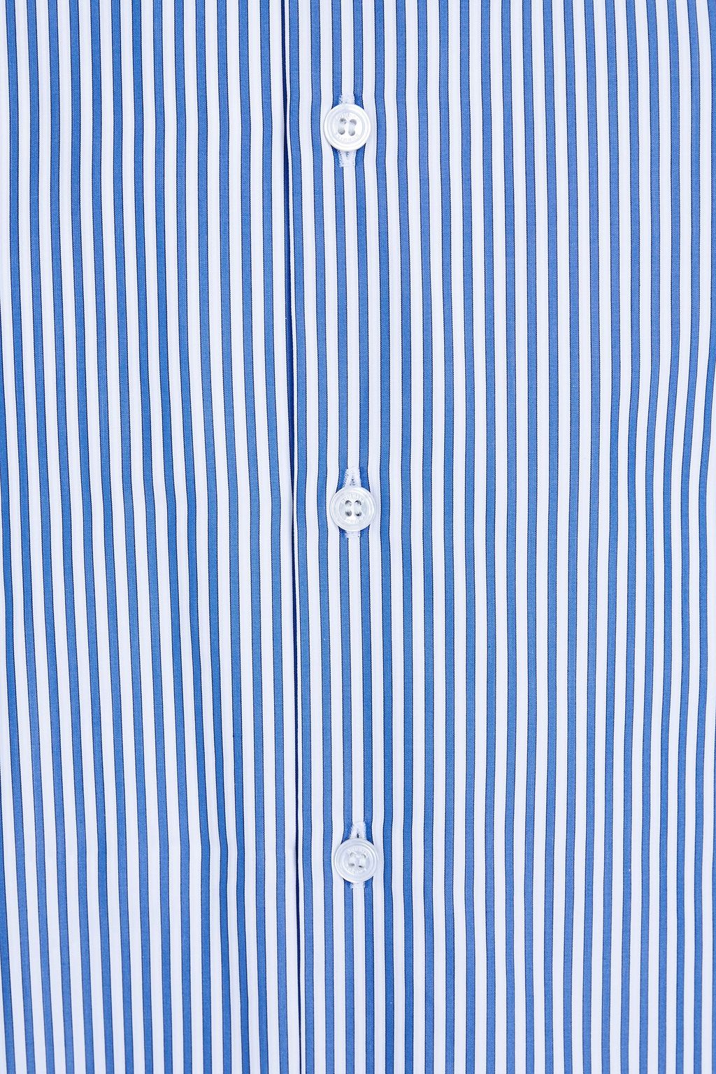 DUNHILL Striped cotton-poplin shirt