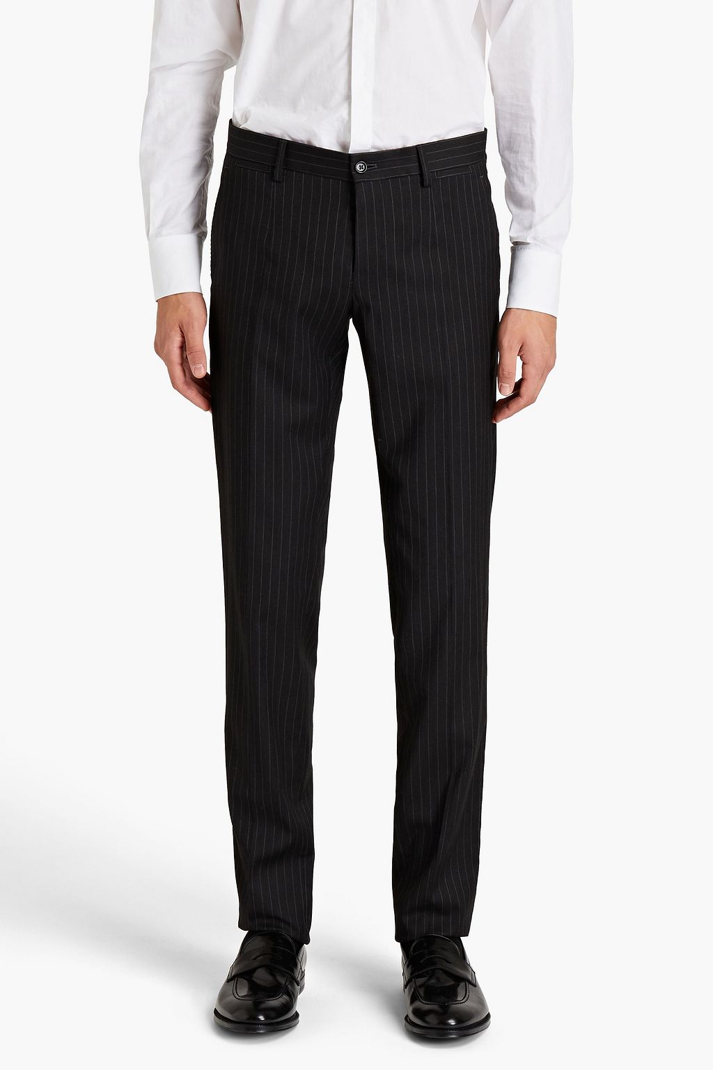 DOLCE & GABBANA Pinstriped wool-blend suit