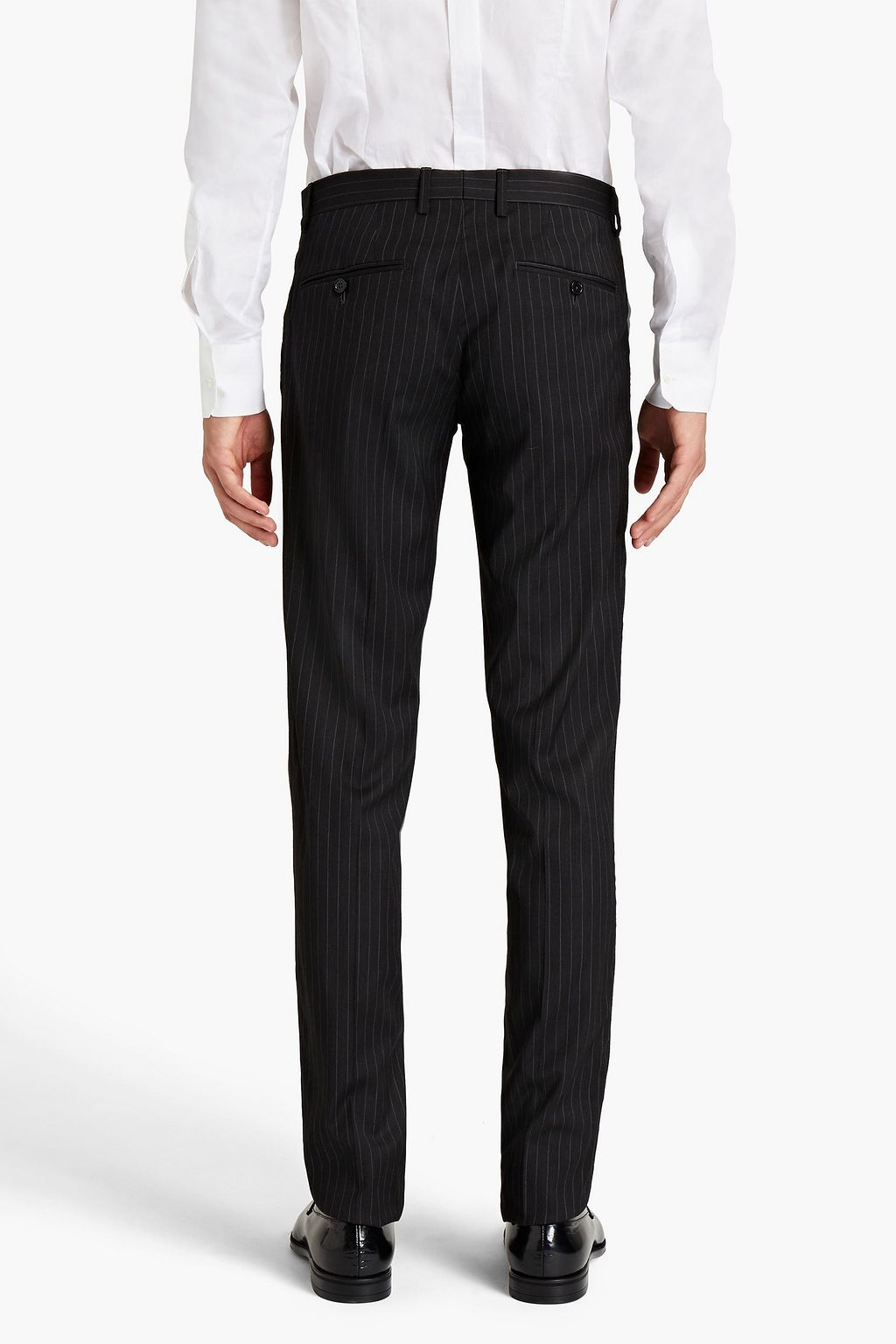 DOLCE & GABBANA Pinstriped wool-blend suit