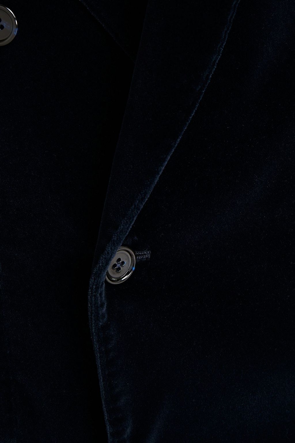 DOLCE & GABBANA Double-breasted cotton-velvet blazer
