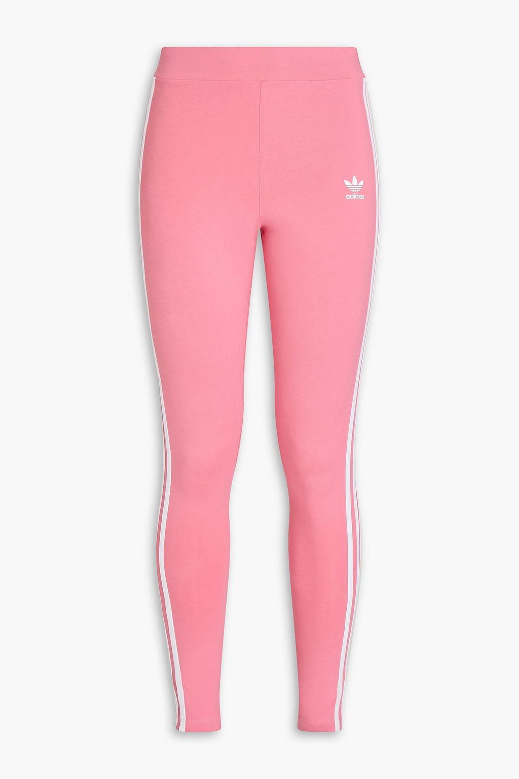 Pink Printed cotton-blend jersey 