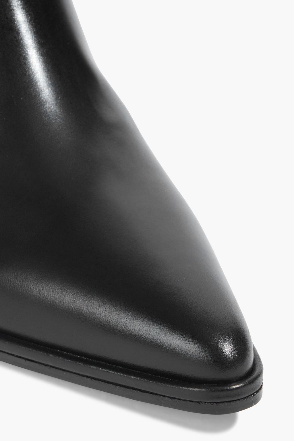 SERGIO ROSSI Carla leather ankle boots