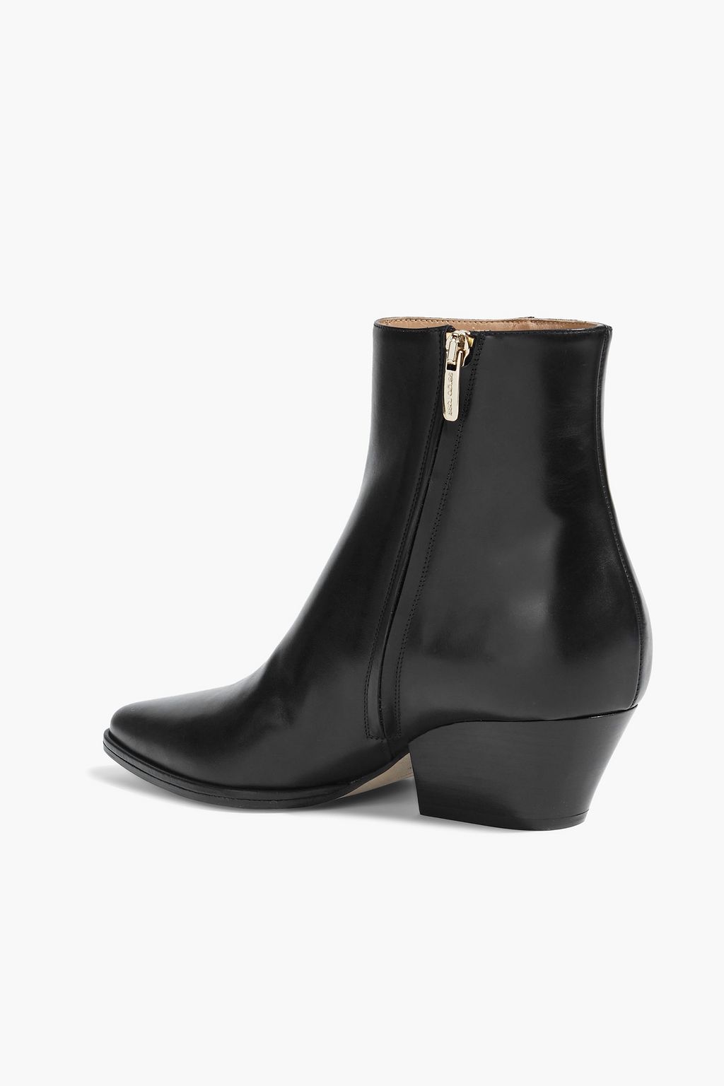 SERGIO ROSSI Carla leather ankle boots