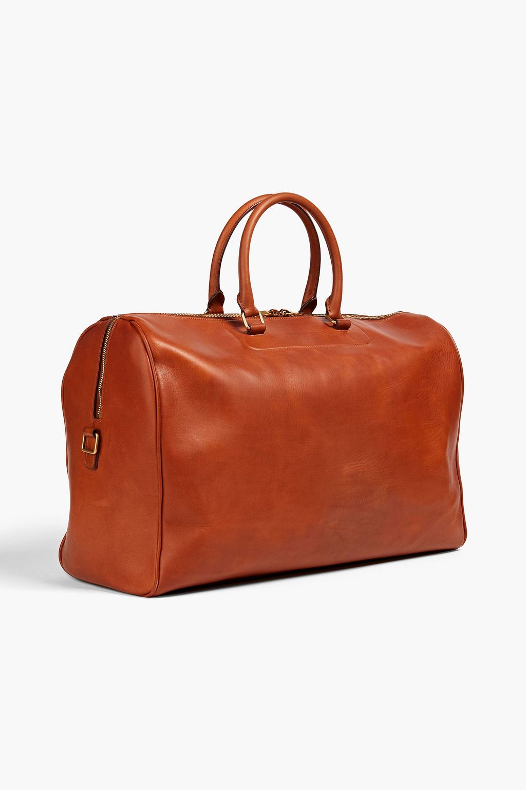 SAINT LAURENT Leather weekend bag