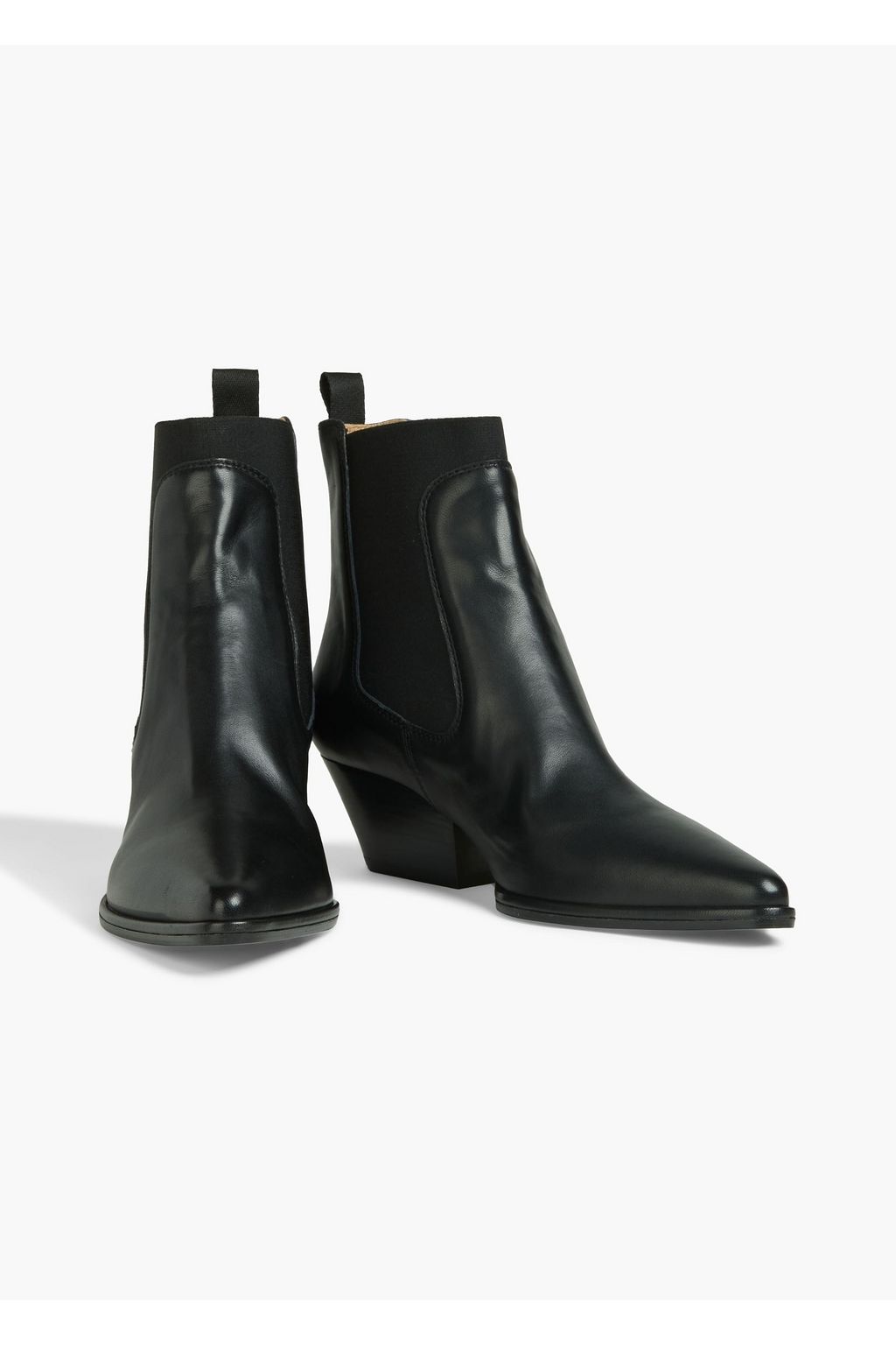 SERGIO ROSSI Carla leather ankle boots