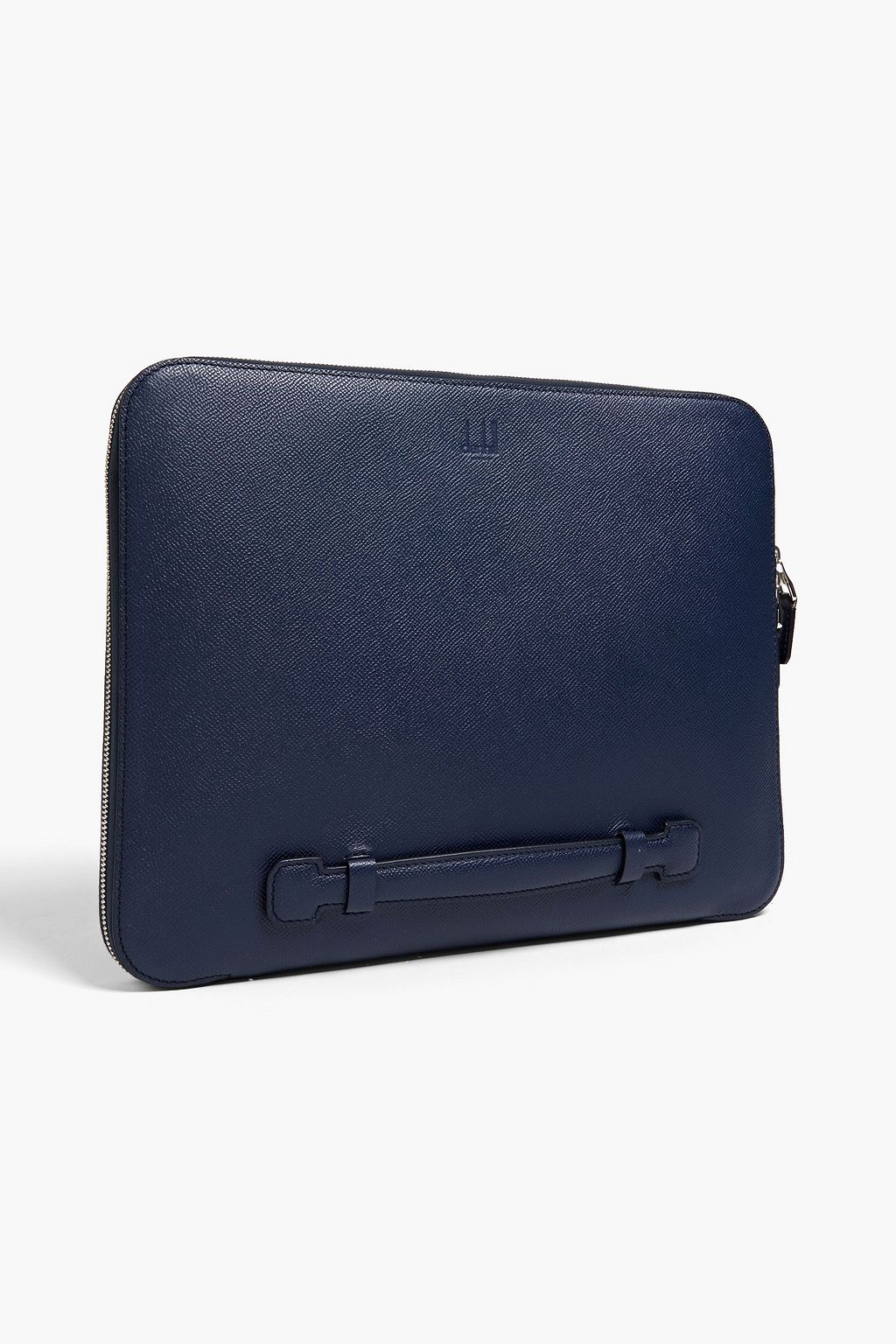 DUNHILL Textured-leather laptop case