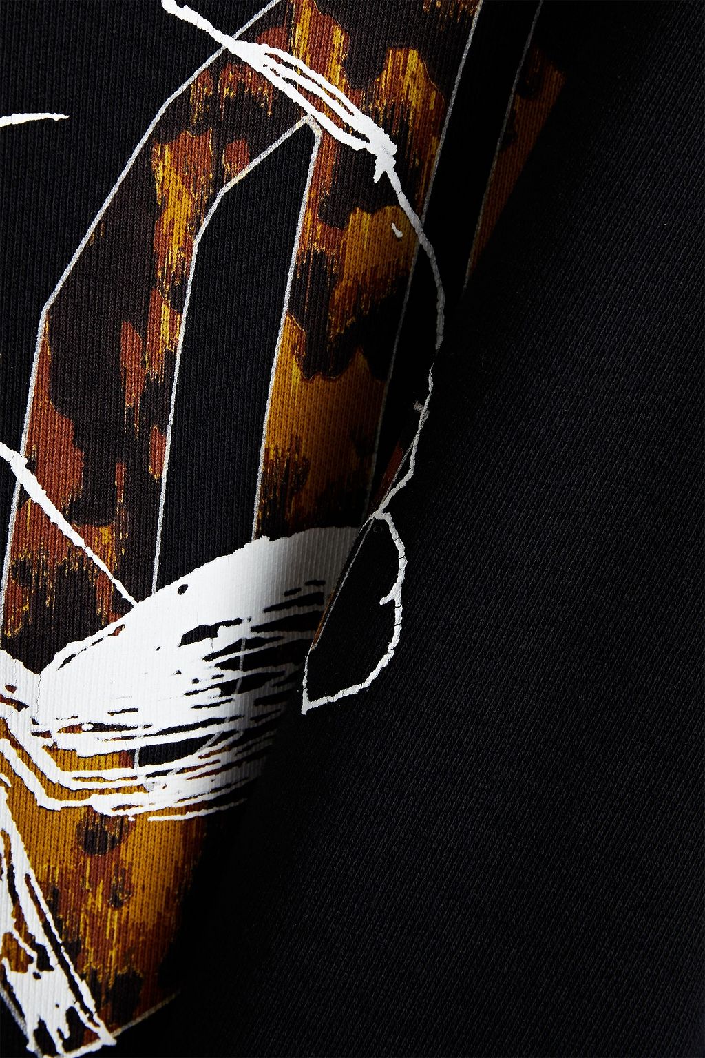 GIVENCHY Printed cotton-fleece sweatshirt
