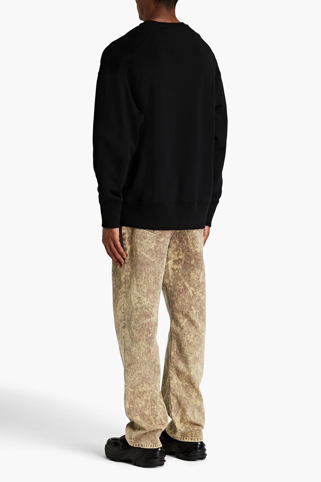 GIVENCHY Printed cotton-fleece sweatshirt