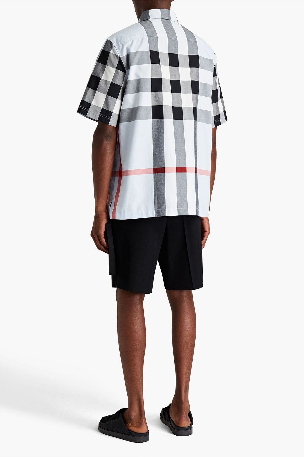 BURBERRY Checked cotton shirt