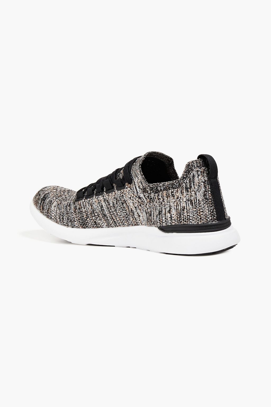 APL® ATHLETIC PROPULSION LABS Perforated metallic stretch-knit sneakers