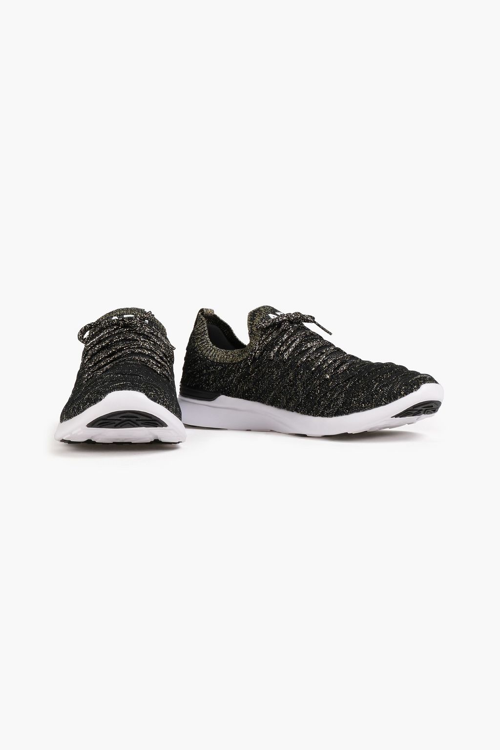 APL ATHLETIC PROPULSION LABS TechLoom Phantom metallic mesh sneakers ...