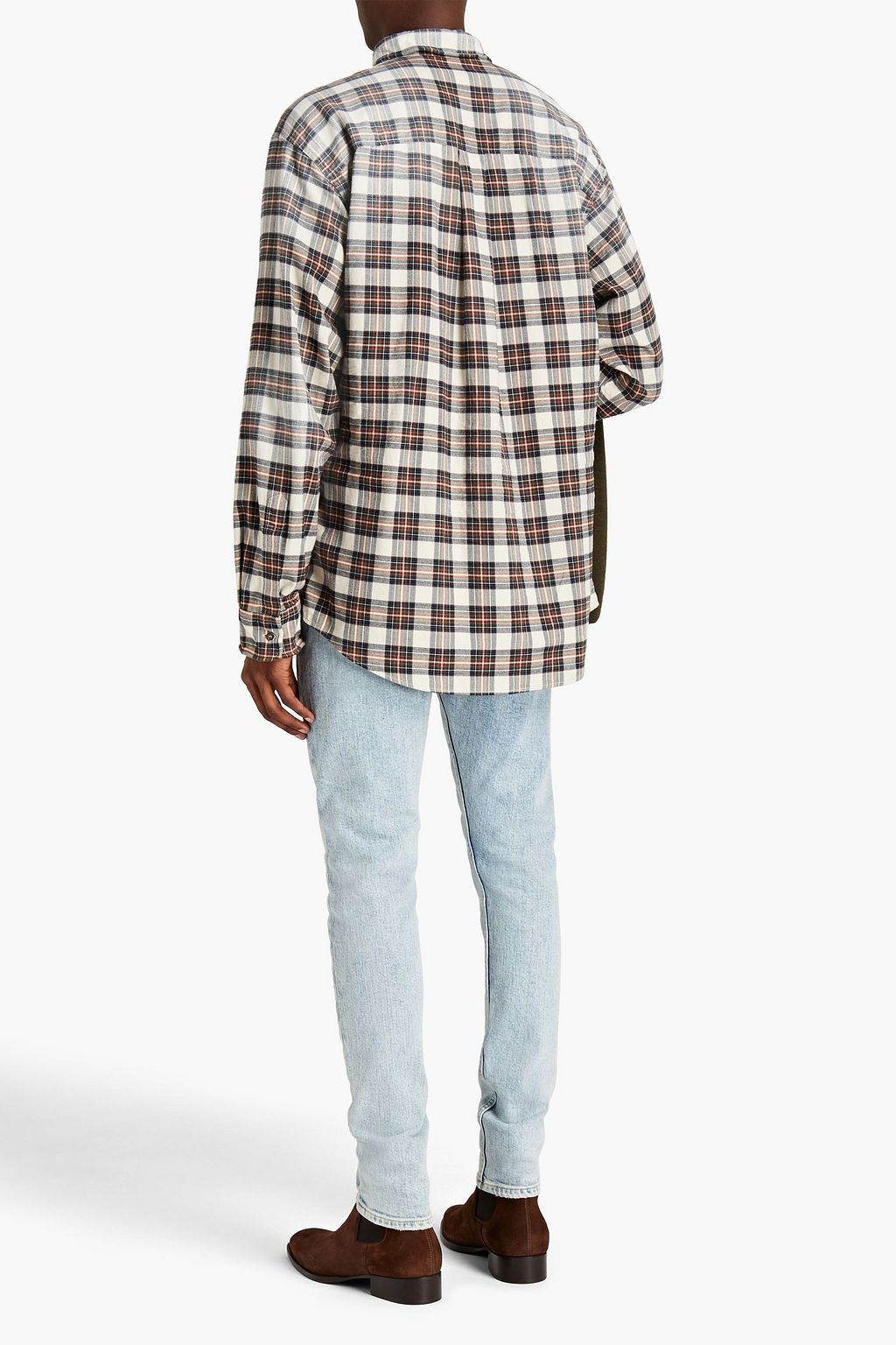 DSQUARED2 Checked cotton-flannel shirt