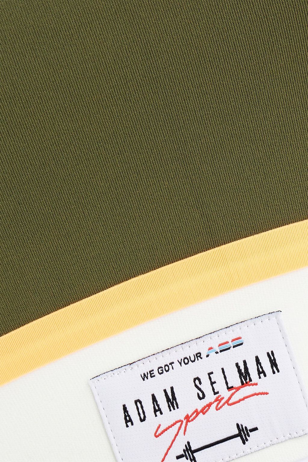 ADAM SELMAN SPORT 스트라이프 스트레치 스포츠 브라