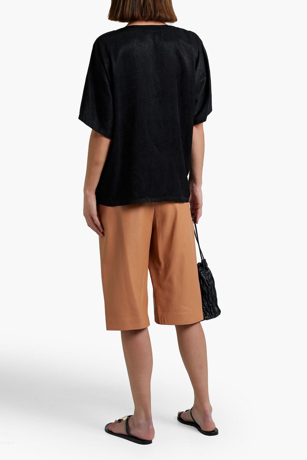 RAQUEL ALLEGRA Jacquard top