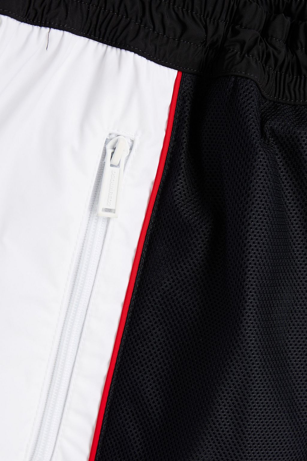 DSQUARED2 Printed shell-paneled mesh track pants