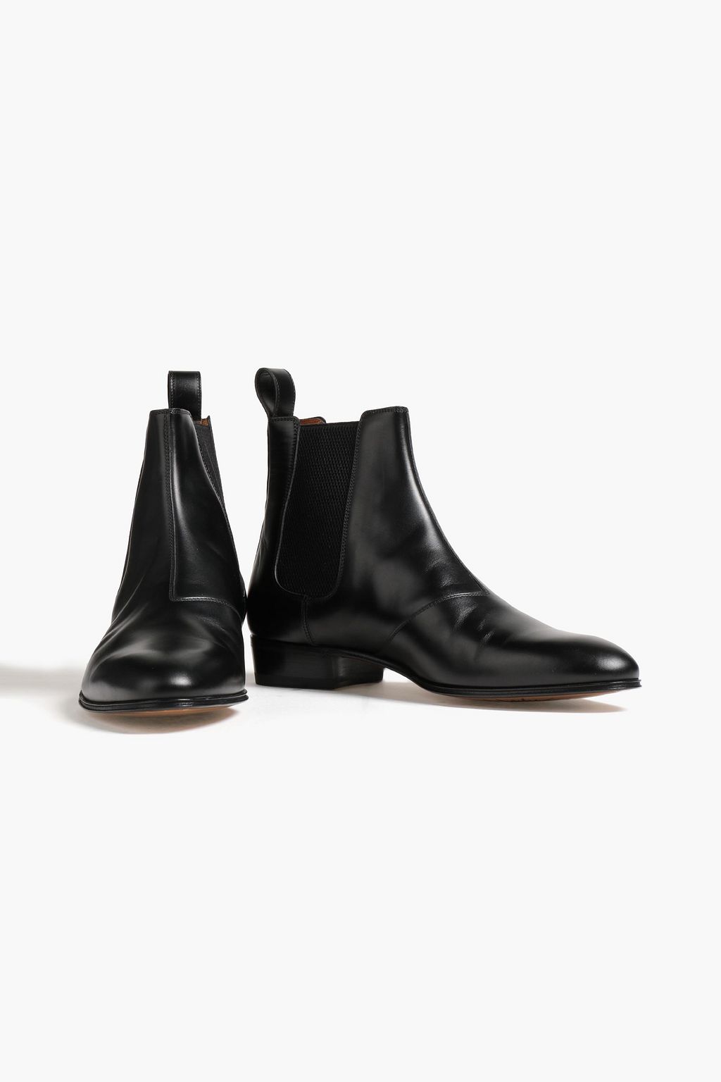 Black Leather Chelsea boots GUCCI THE