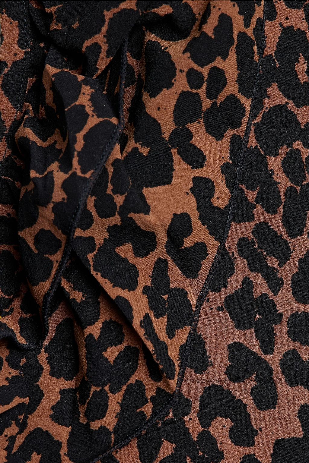 LOVE STORIES Ruby ruffled leopard-print swimsuit