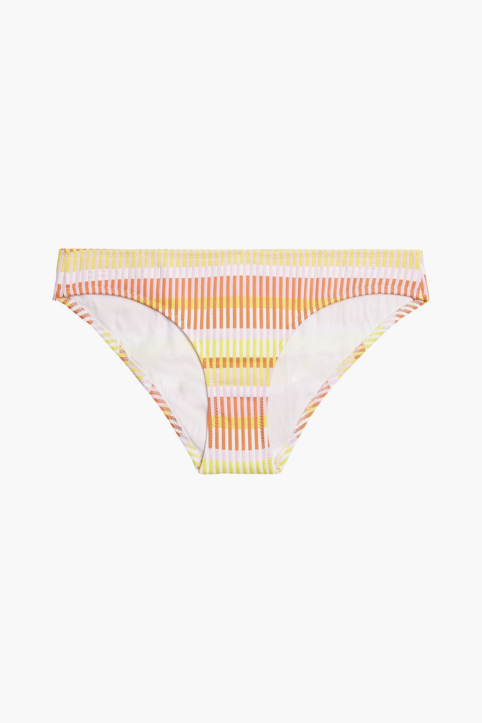 The Desi striped low-rise bikini briefs