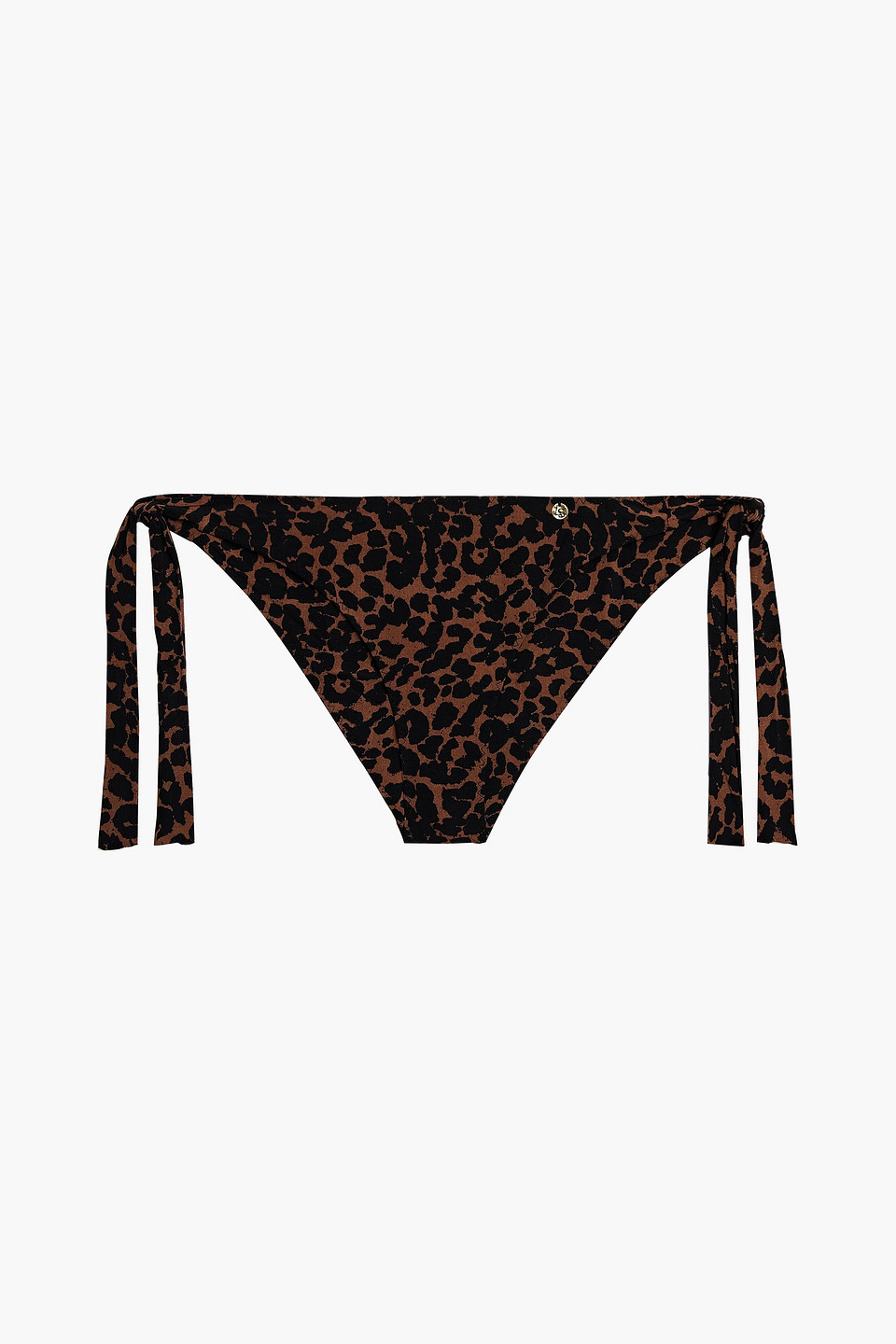 Love Stories Zoey Leopard-print Low-rise Bikini Briefs In Animal Print