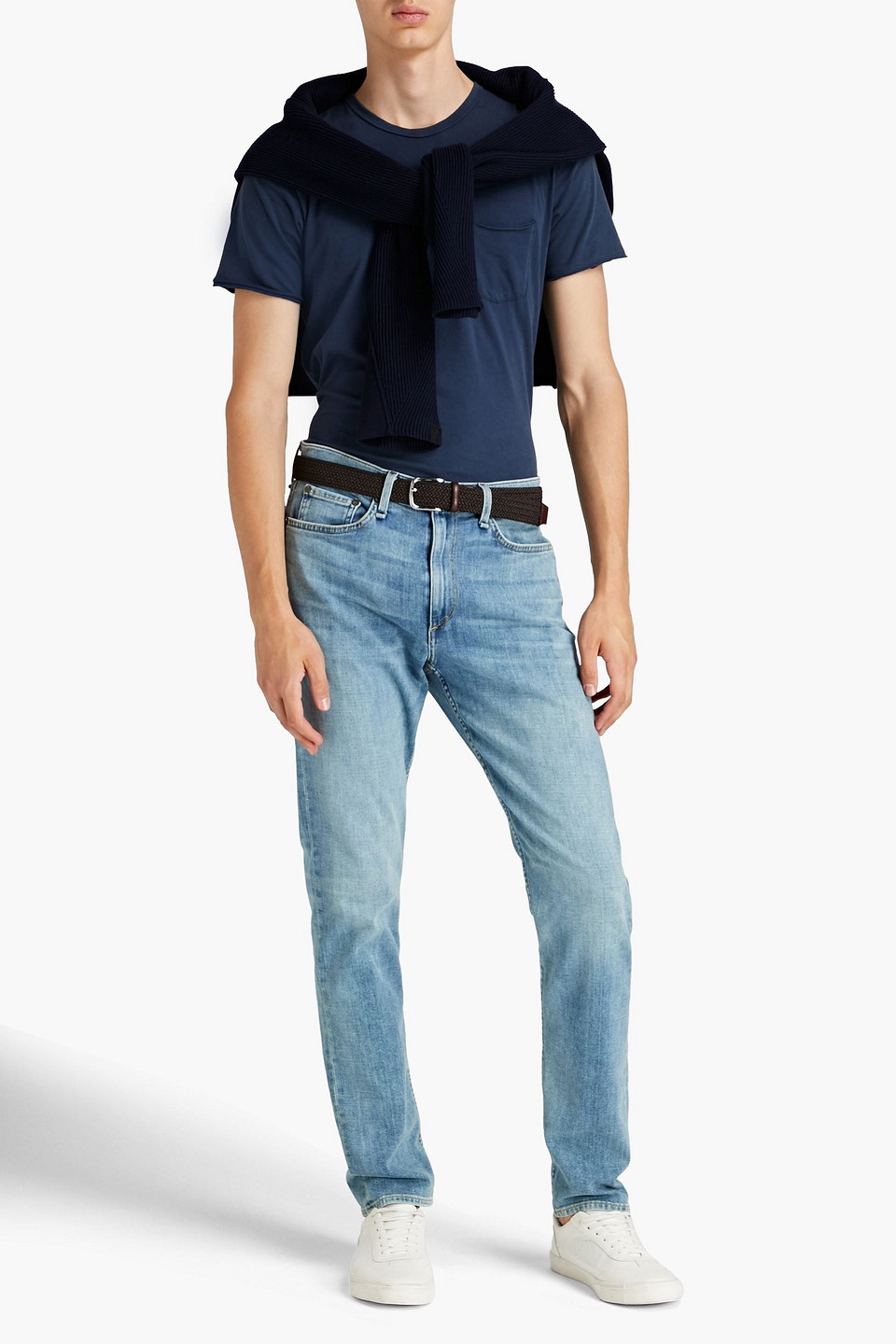 Rag & Bone Man Slim-fit Whiskered Denim Jeans