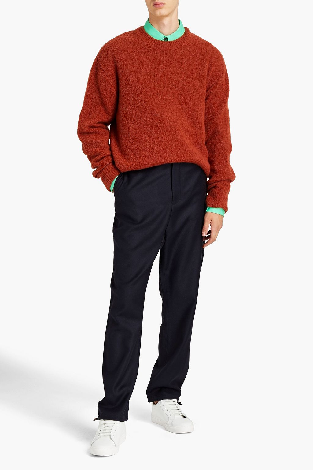 ACNE STUDIOS Pace wool-flannel pants
