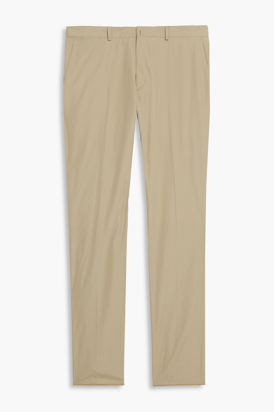 Acne Studios Tapered Cotton-blend Gabardine Pants In Neutral