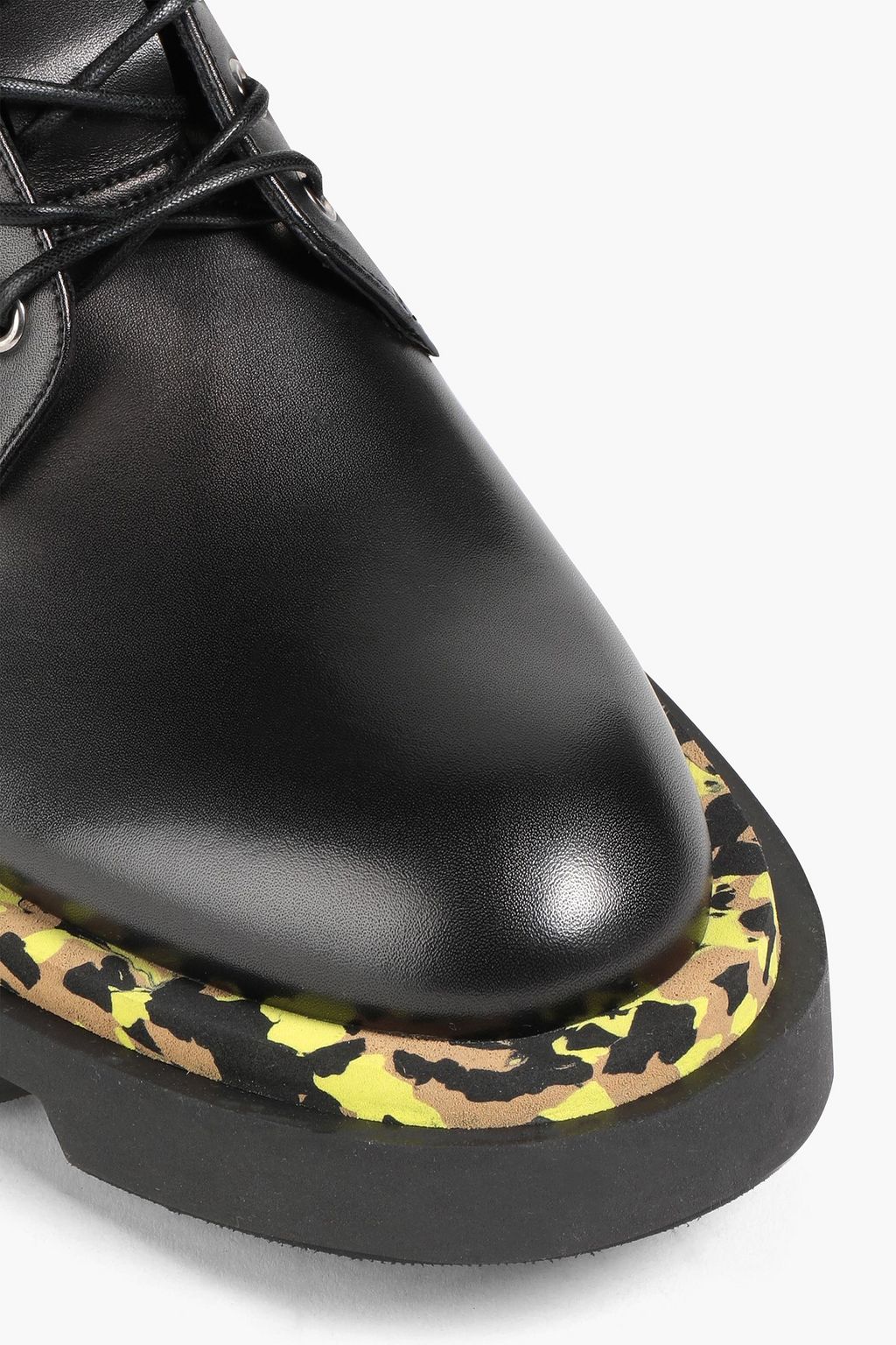 GIVENCHY Leather combat boots