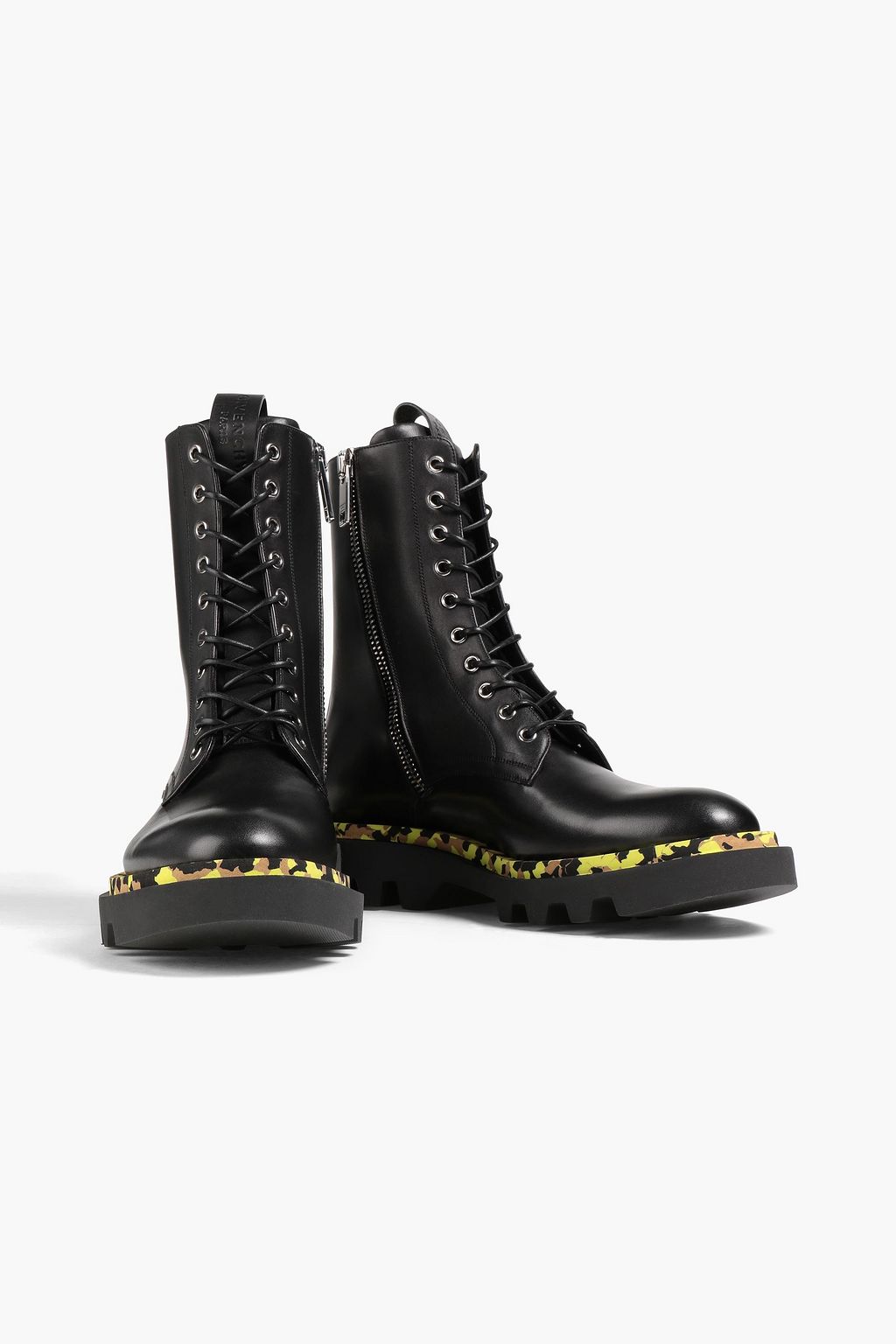 GIVENCHY Leather combat boots