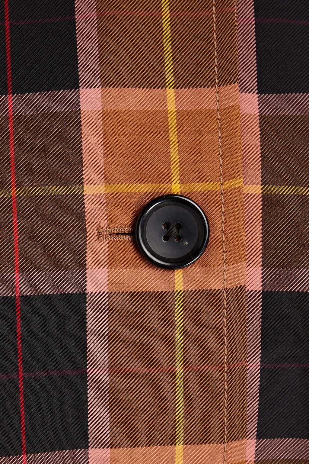 PS PAUL SMITH Checked twill coat