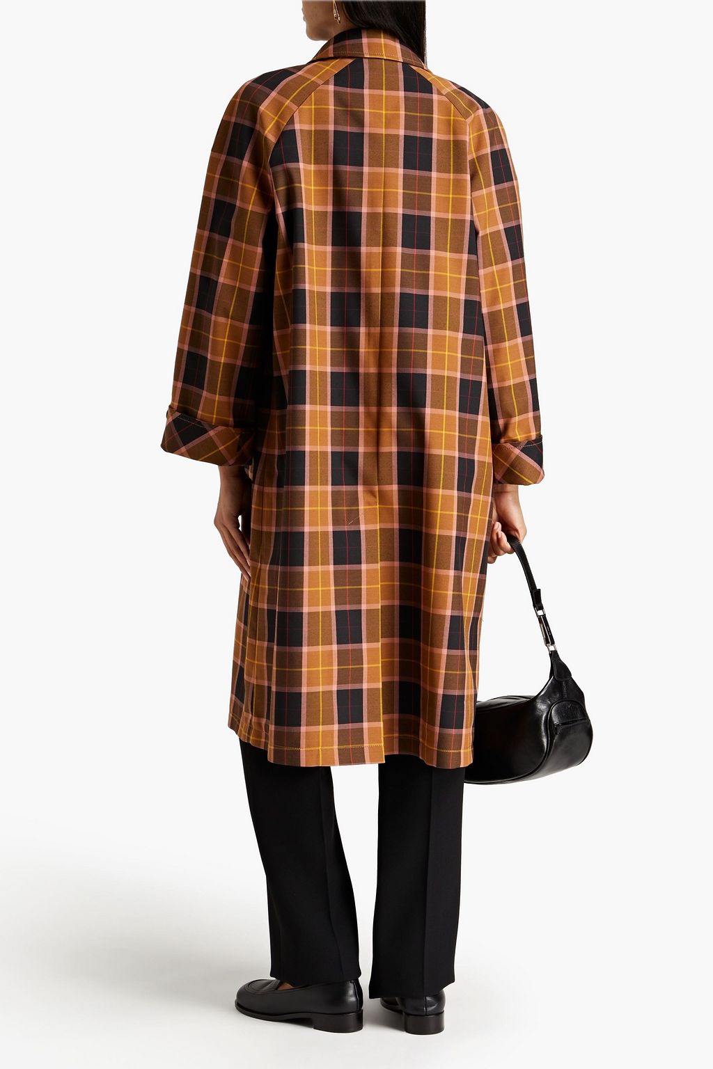 PS PAUL SMITH Checked twill coat