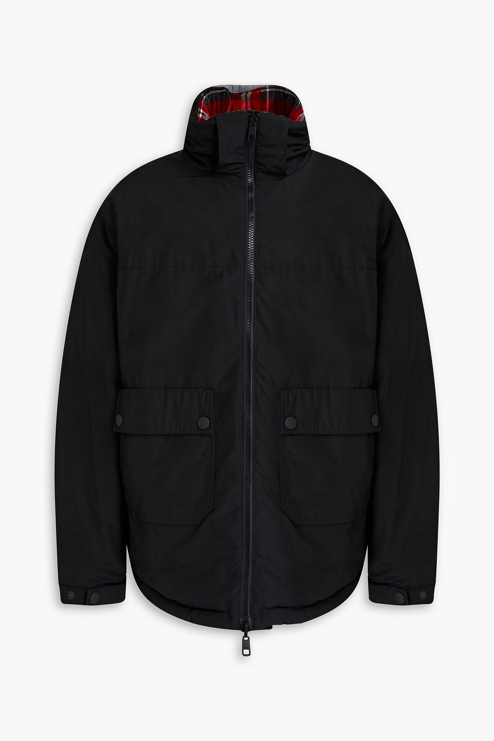 Dolce & Gabbana Grey Cotton Button Down Collared Coat Jacket main image 0