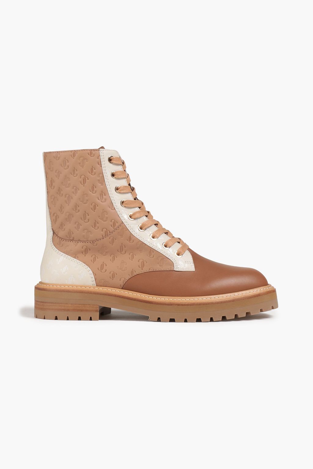 Color block combat discount boots