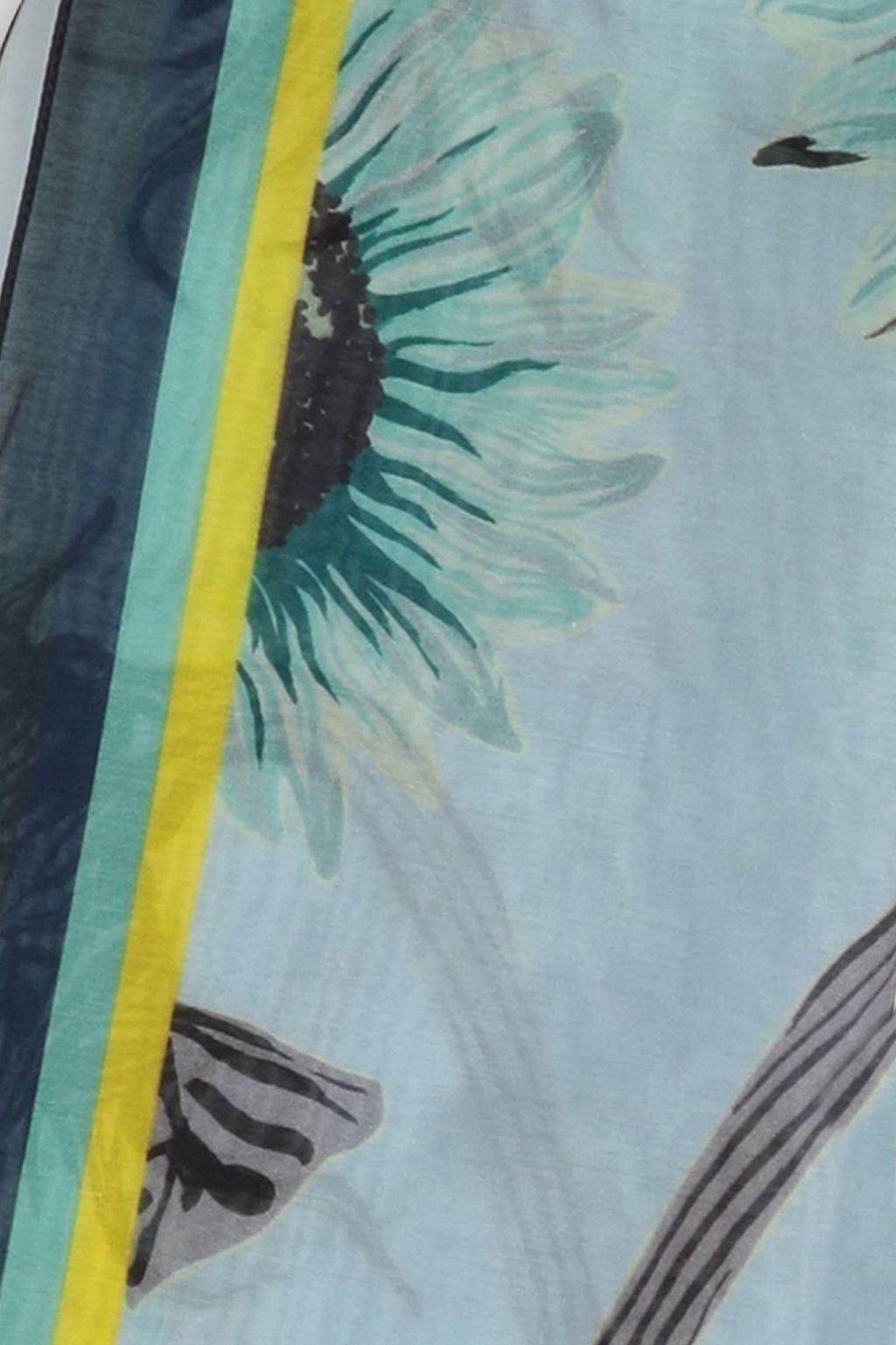 PAUL SMITH Floral-print cotton and silk-blend scarf