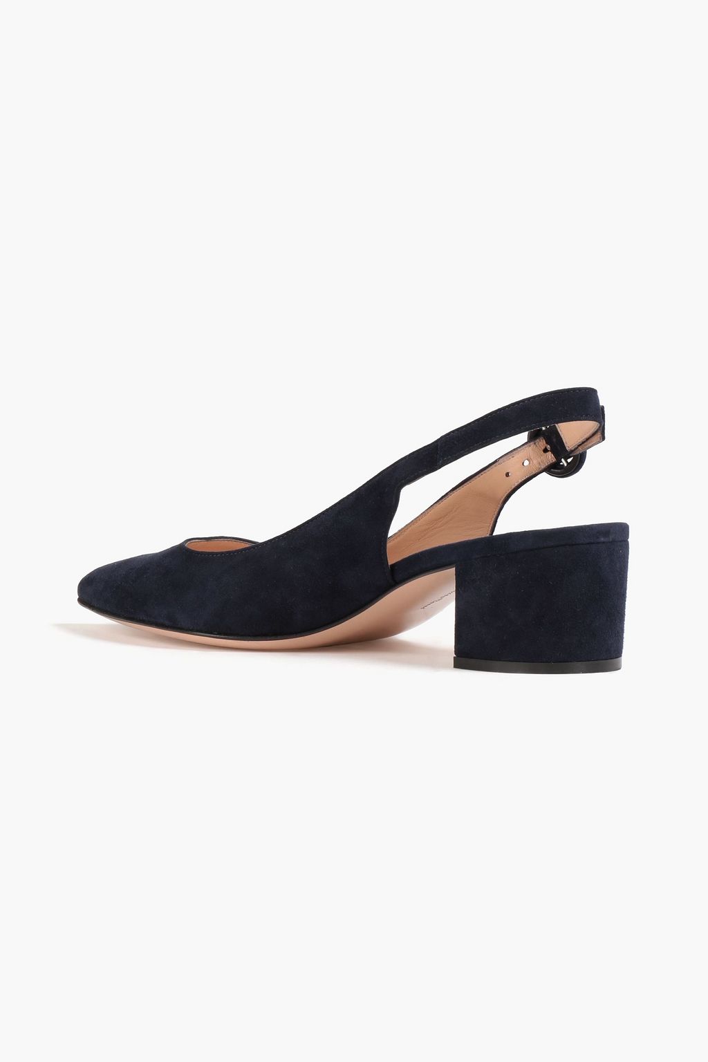 GIANVITO ROSSI Amee suede slingback pumps