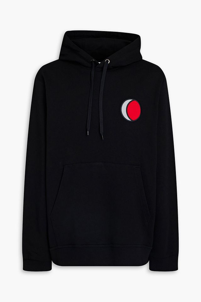 Printed French cotton-terry sweatshirt