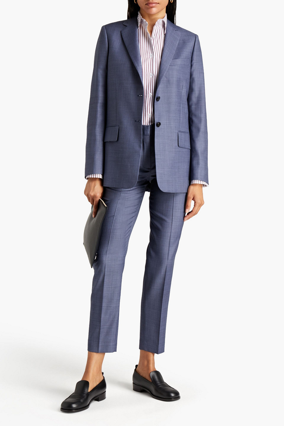 Paul Smith Wool Blazer In Navy