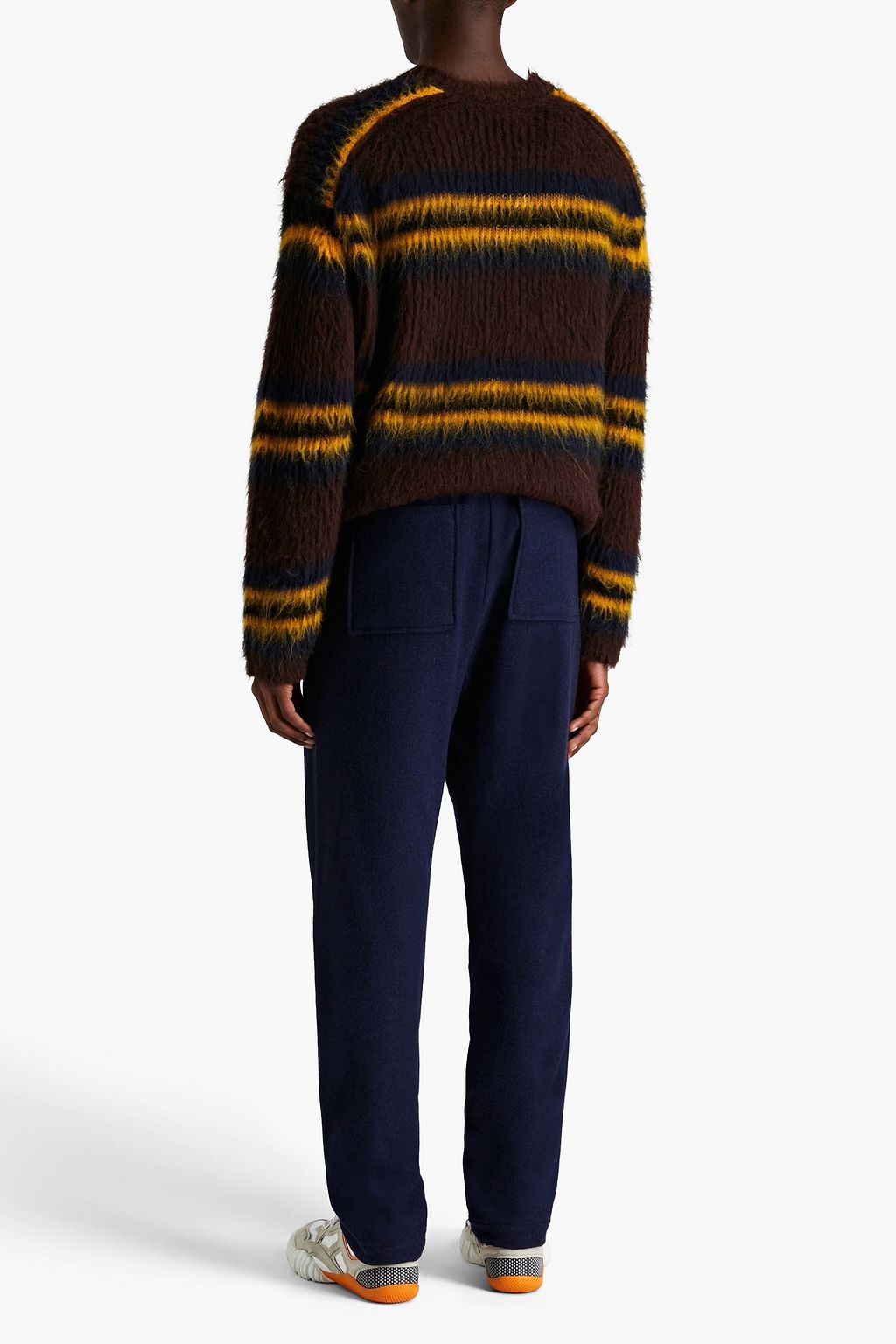 KENZO Tapered wool-blend twill pants