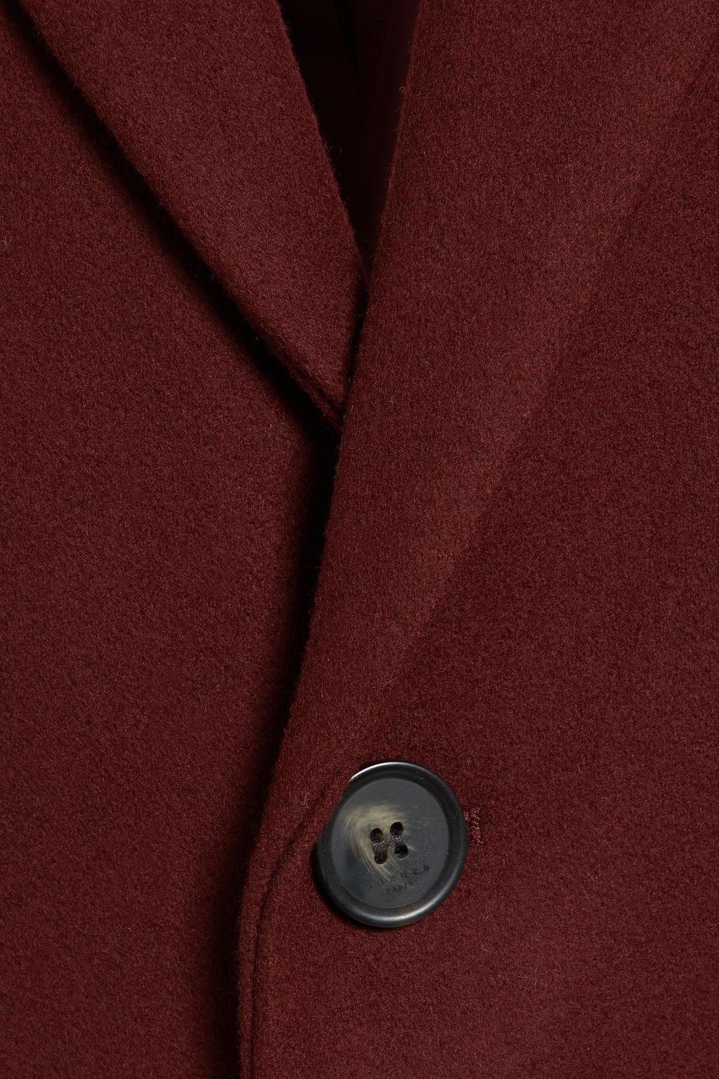 SANDRO Wool-blend coat